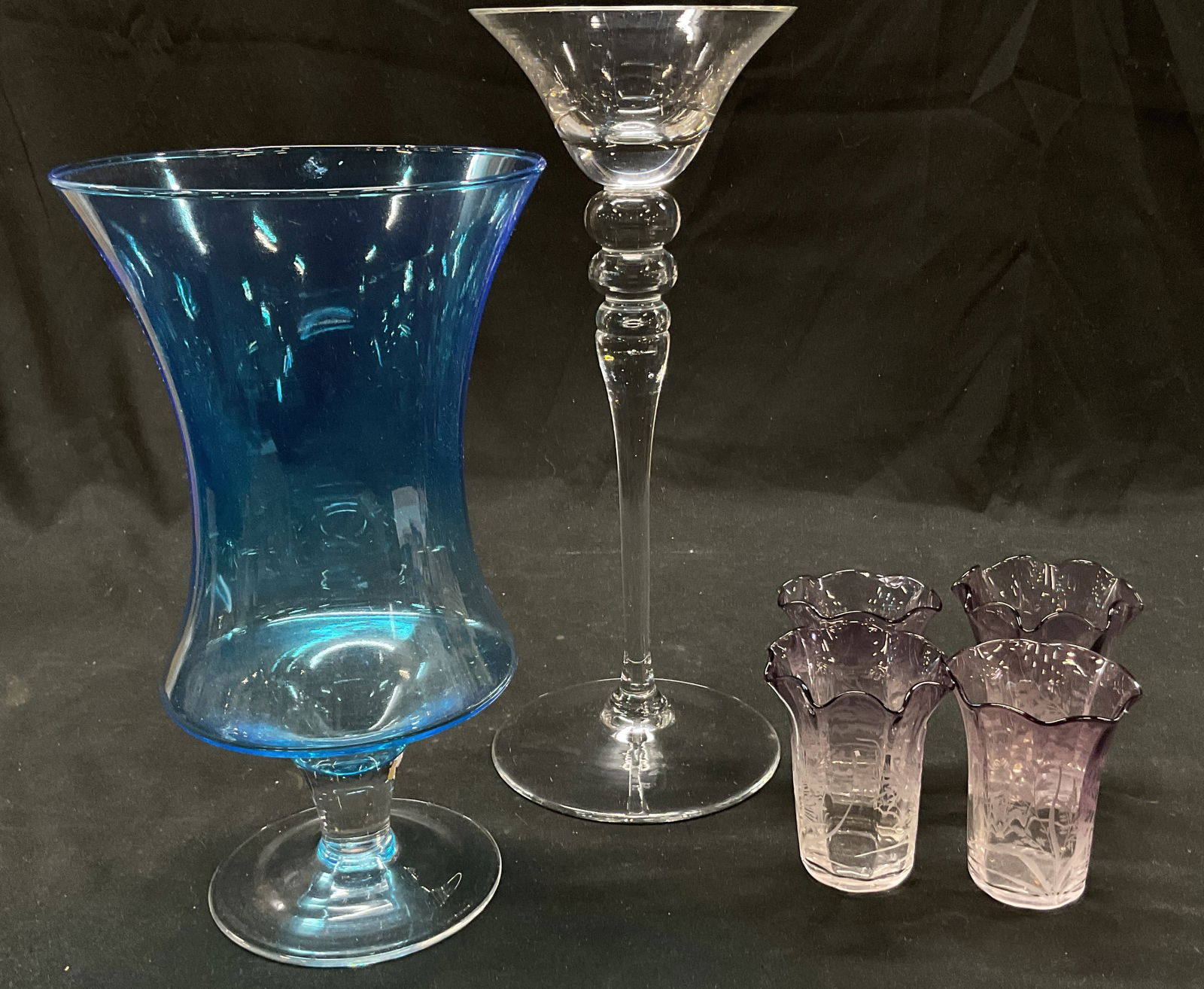 Grp Lot 6 Vintage Glass Tableware Pieces (1 of 16)