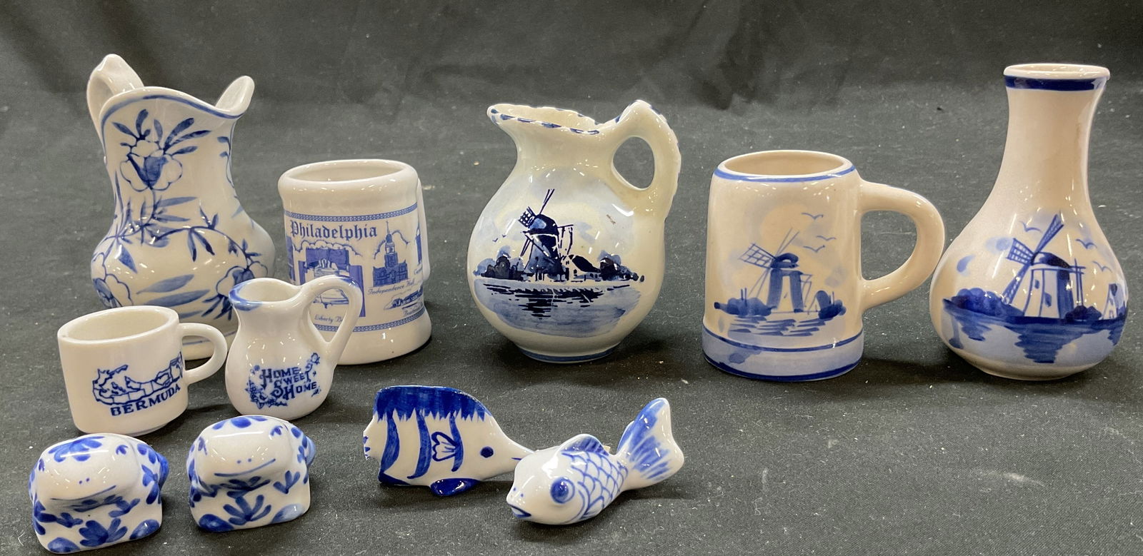 Grp Lot 11 Delft+ Hand Painted Miniatures Holland (1 of 13)