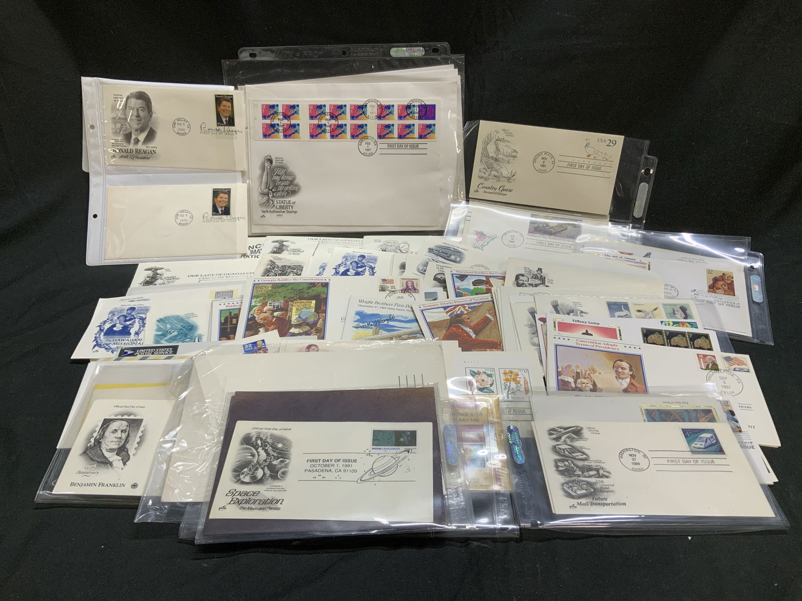 Lot 30+ U.S. First Day Issues & Stamps 1980s-2000s (1 of 8)