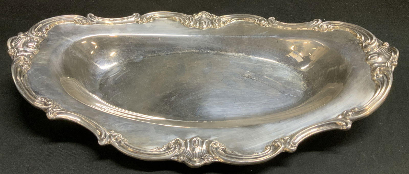 Vtg Gorham Silver Original Ornate Bread Tray (1 of 6)