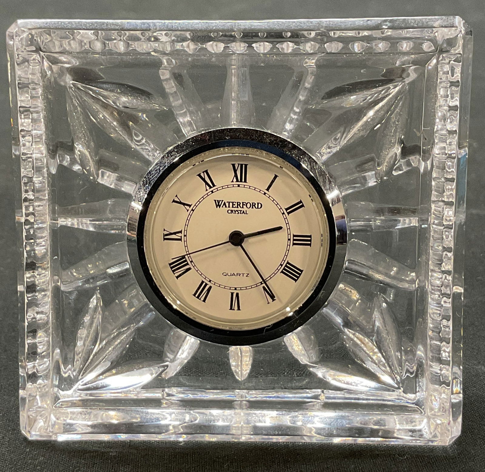 SGND Waterford Crystal Quartz Desk Clock (1 of 11)