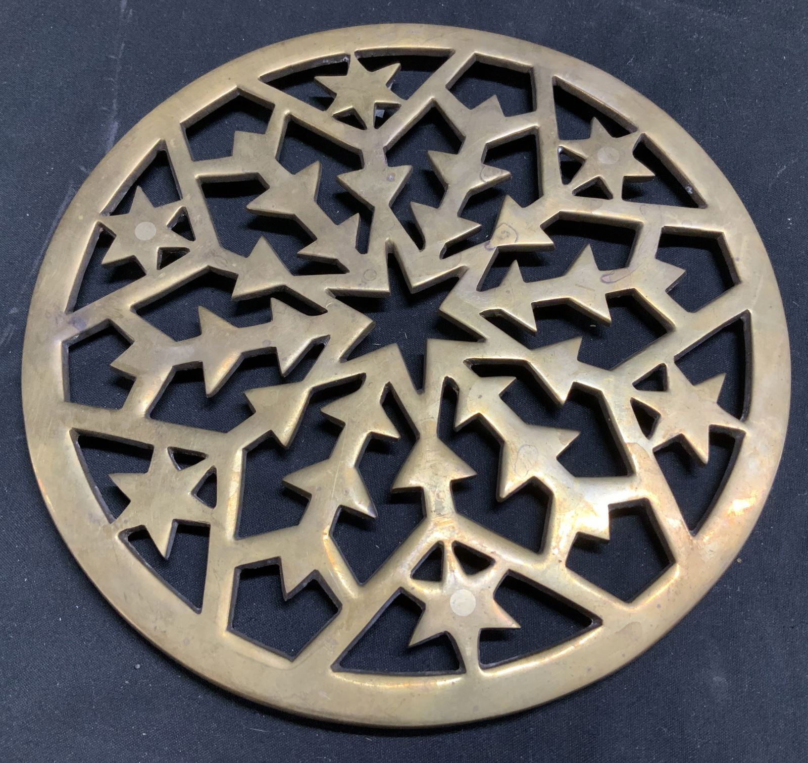 Vaishali International Brass Star Trivet INDIA (1 of 6)