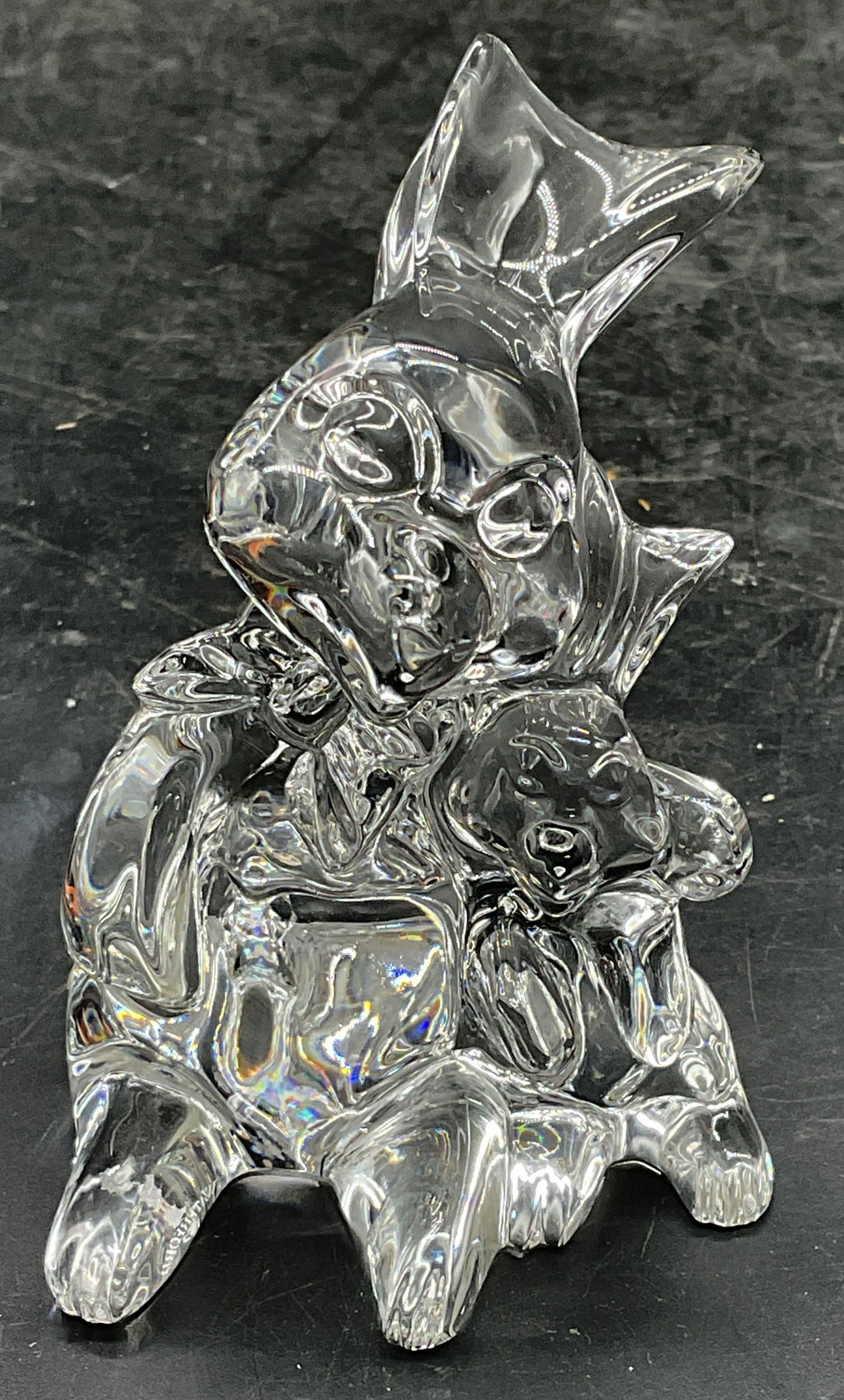 Waterford Crystal Rabbits Figurine, Ireland (1 of 6)