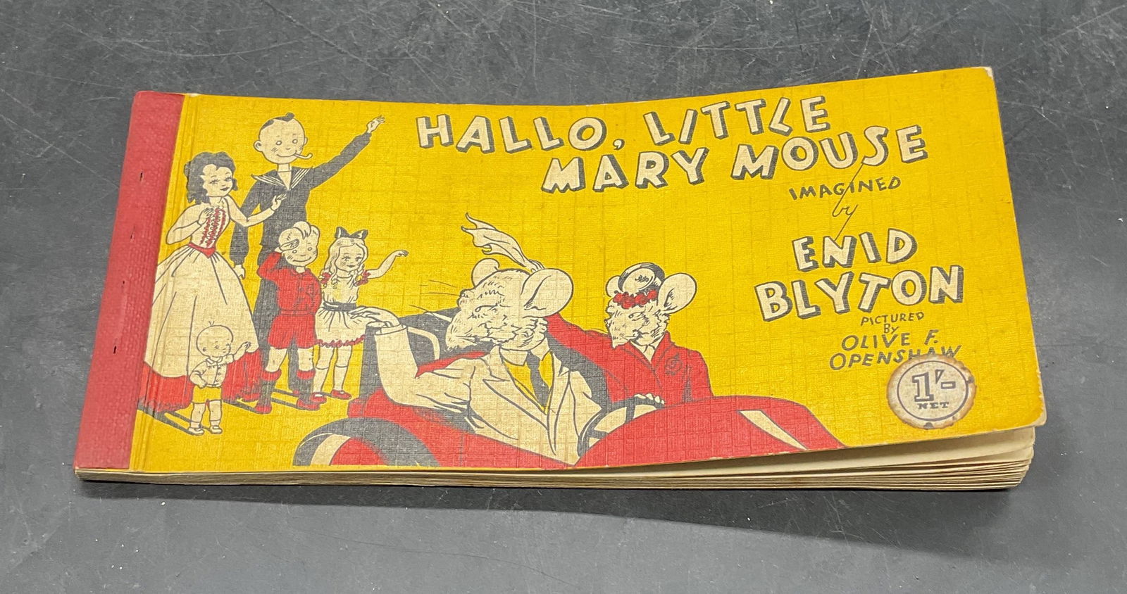 1945 Hallo Mary Mouse Blyton 1st Ed Illustr France (1 of 6)