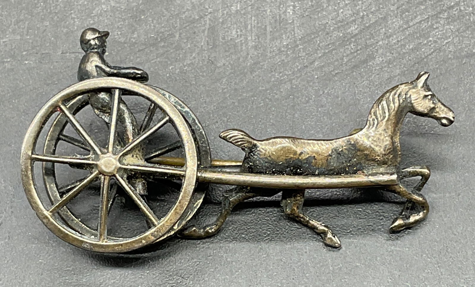 Vintage Sterling Silver Horse Figural Brooch (1 of 6)