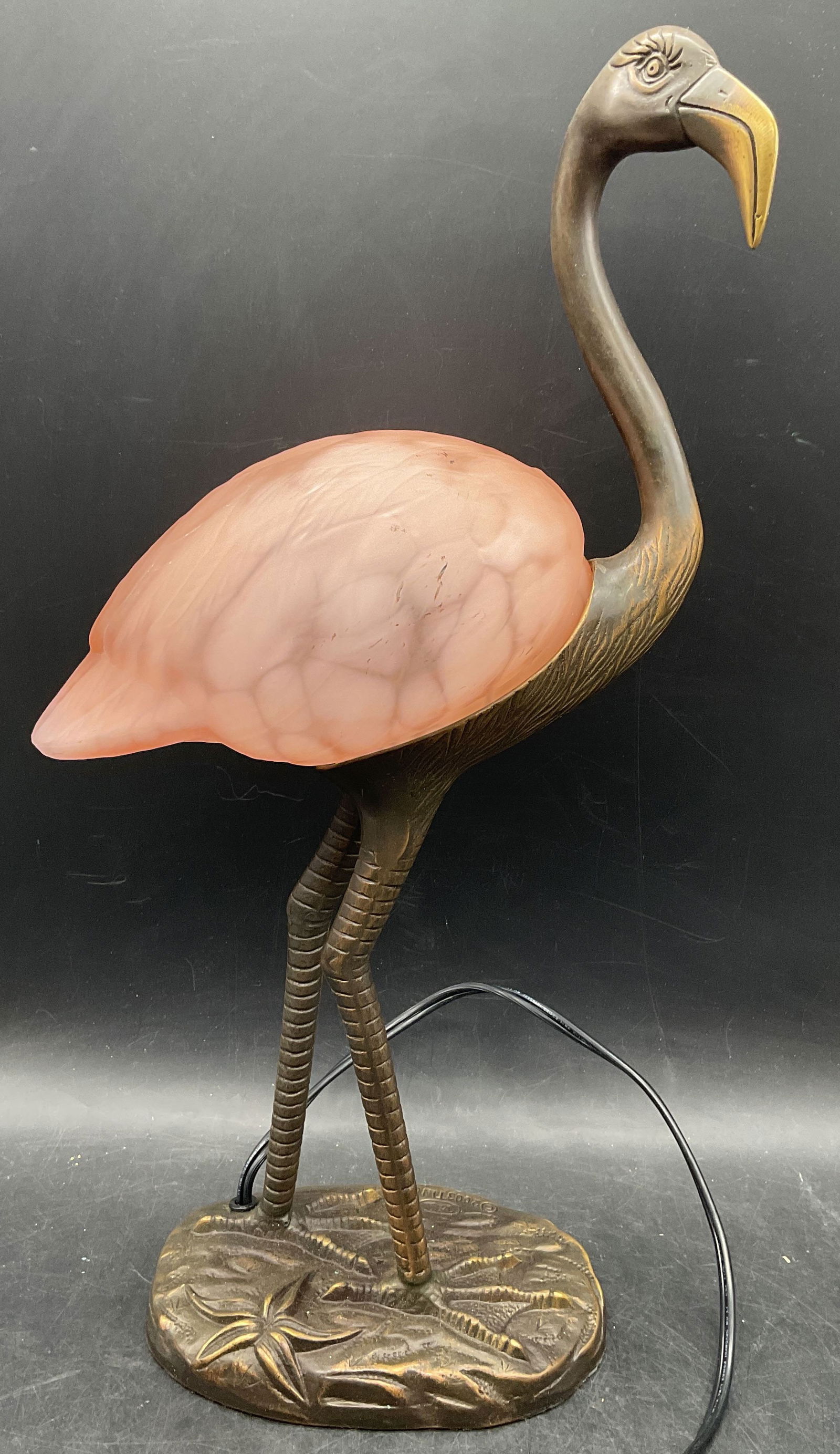 2003 Andrea by Sadek Tin Chi Flamingo Lamp (1 of 7)