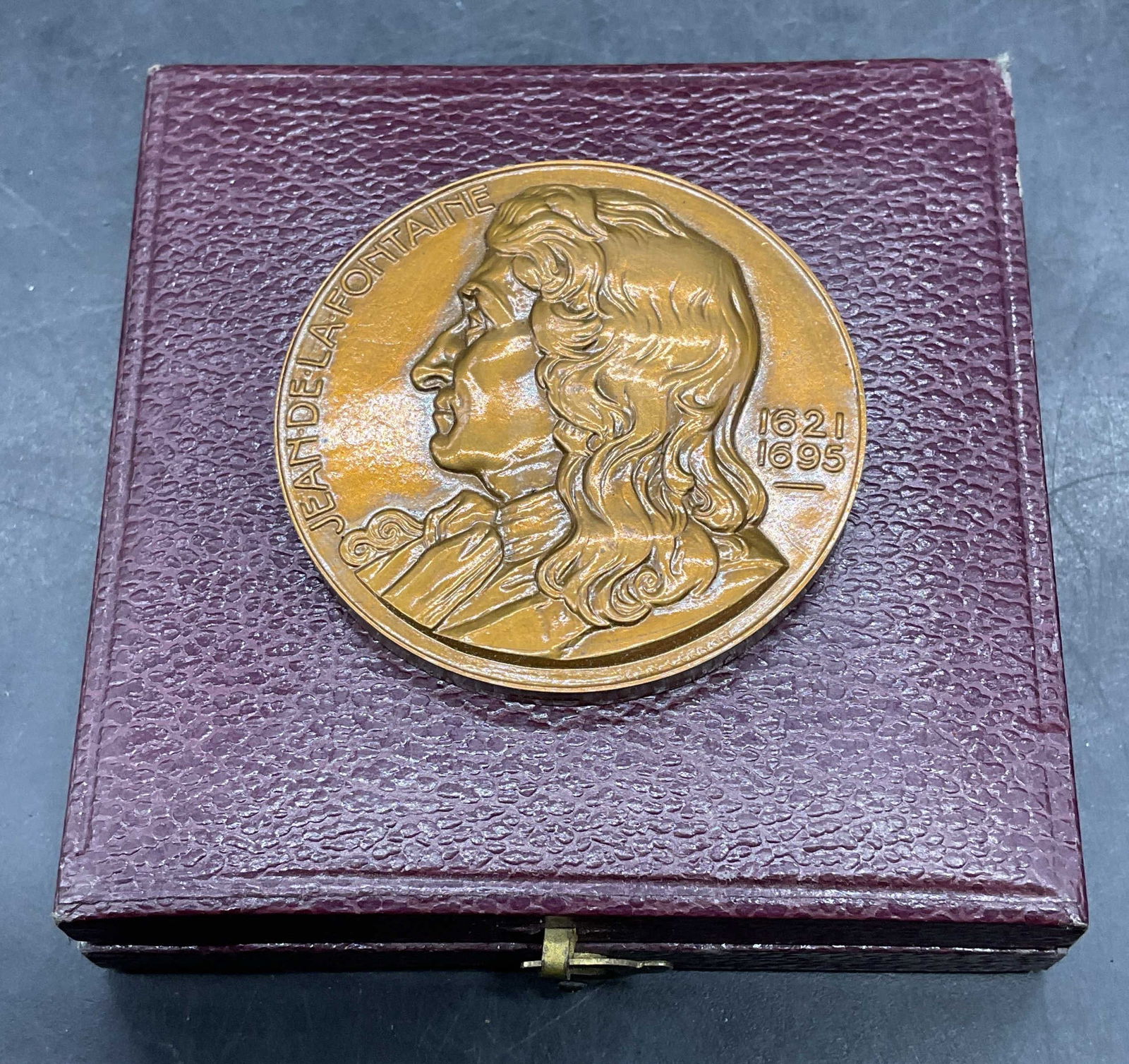 Jean De La Fontaine Bronze Medal, France (1 of 6)