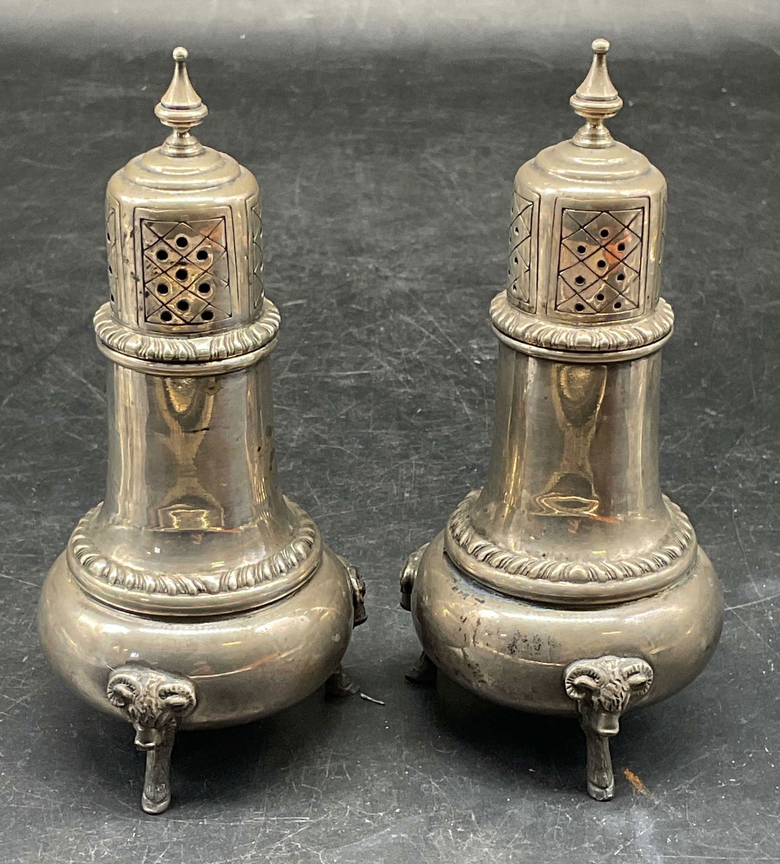 Pair Frank Whiting Sterling Silver S&P Shakers (1 of 7)