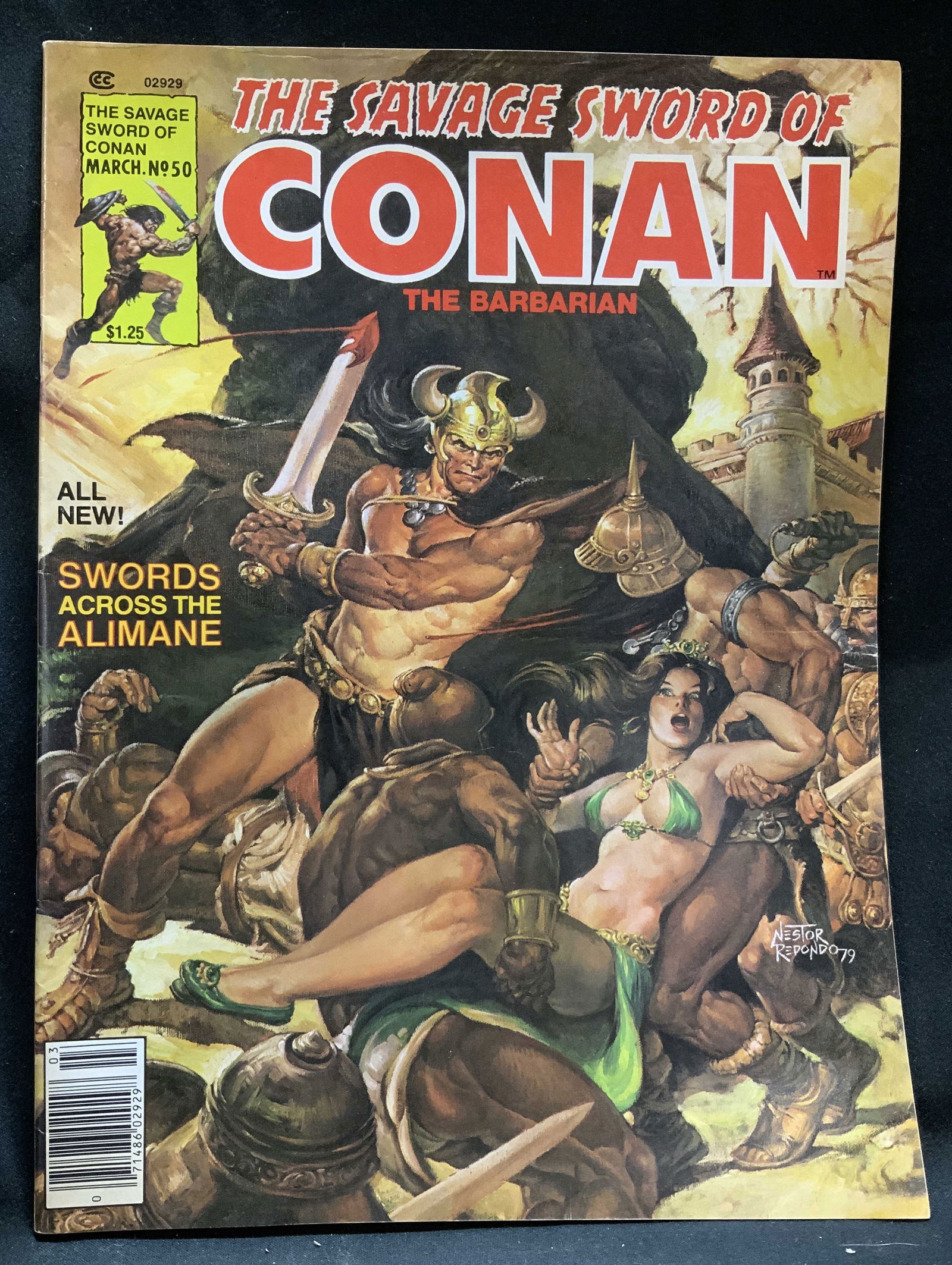 1980 The Savage Sword Of Conan #50 Comic Bk (1 of 6)