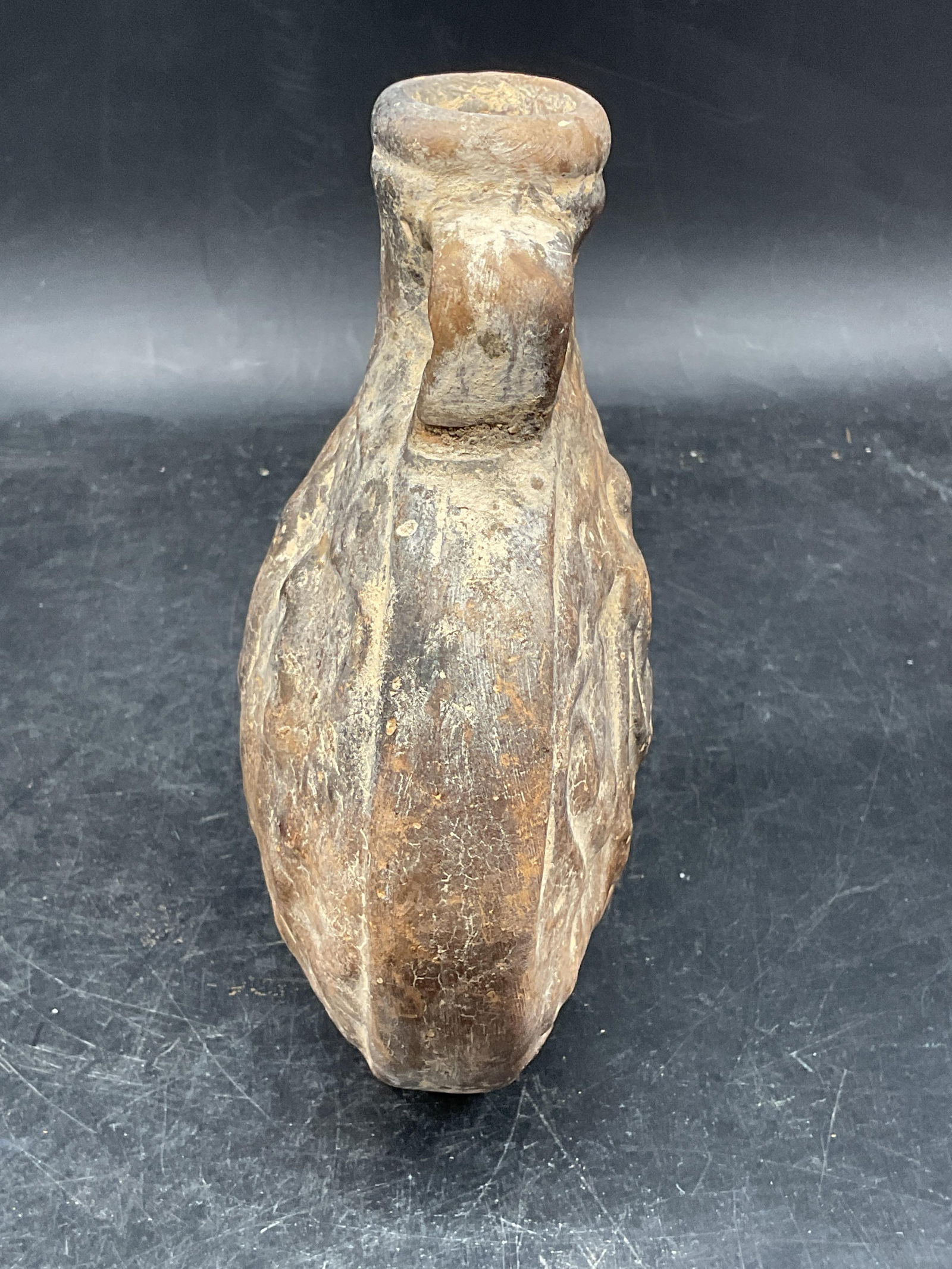 Vintage Ceramic Pilgrims Flask - 5