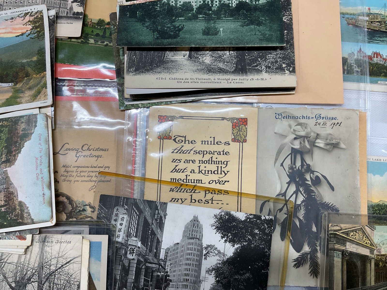 Grp Lot 40+ Assorted Vintage Postcards (1 of 10)