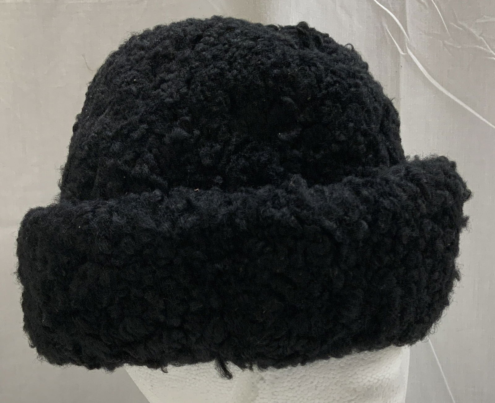 Dobbs New York Dyed Lamb Fur Hat SWEDEN (1 of 7)