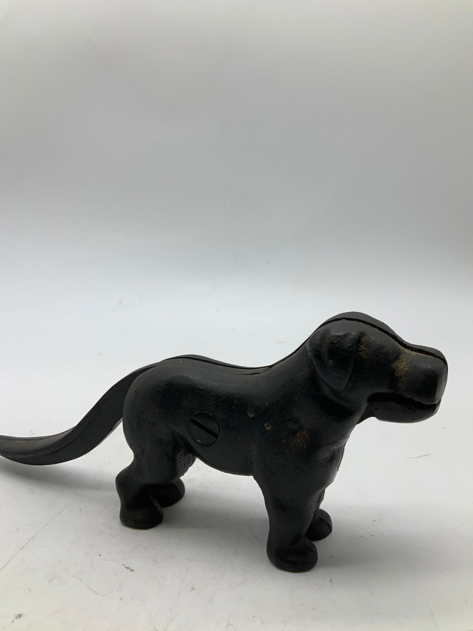Antique Cast Iron Dog Nutcracker - 5