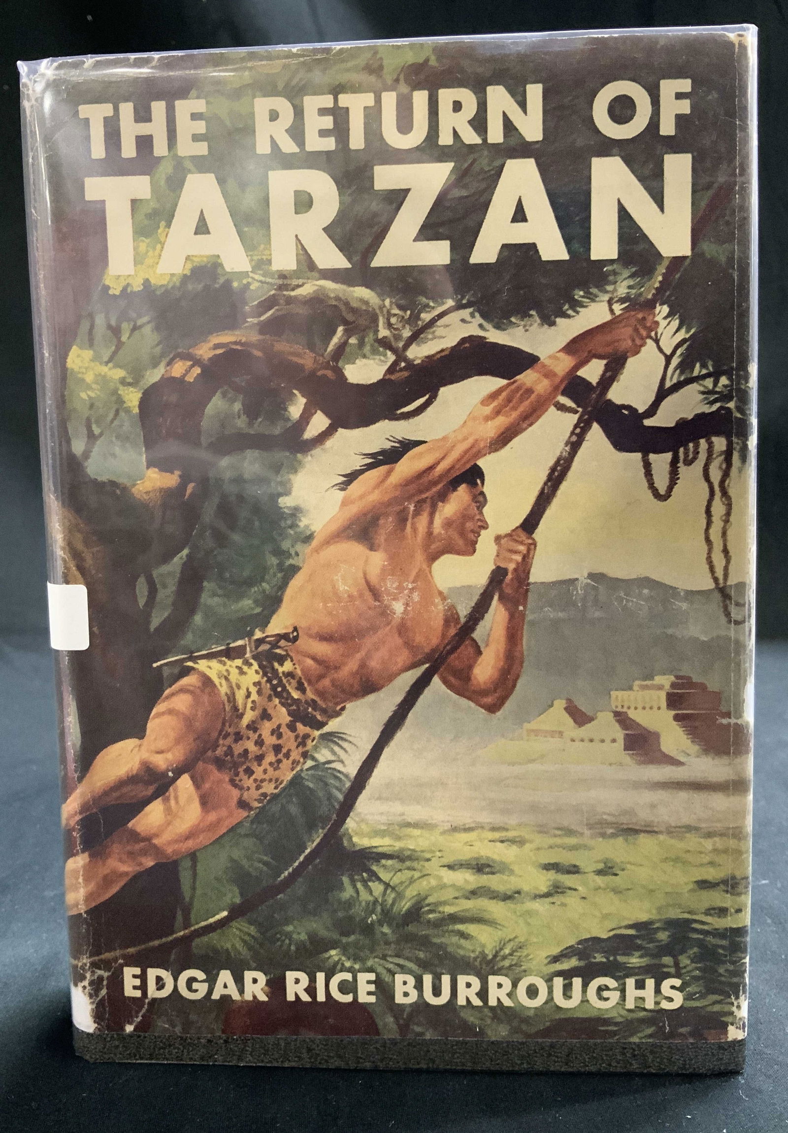 1915 The Return of Tarzan 1st Ed Bk BURROUGHS: The Return of Tarzan by Edgar Rice Burroughs. Grosset & Dunlap, Publishers New York. Copyright 1915 by A. C. McClurg & Co. Copyrighted in Great Britain. Made in the USA. Front cover features