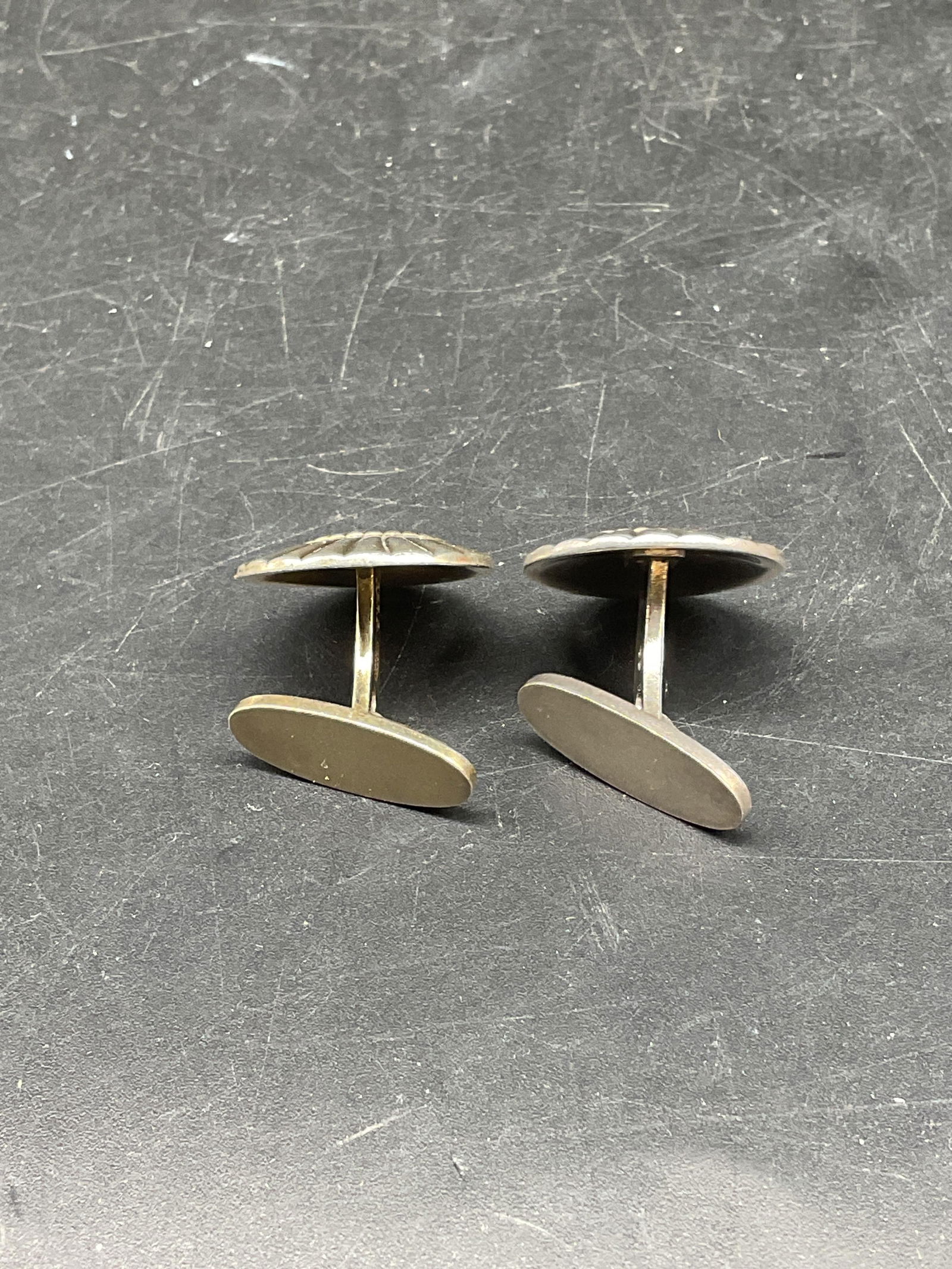 Georg Jensen Sterling Silver Seashell Cufflinks - 5