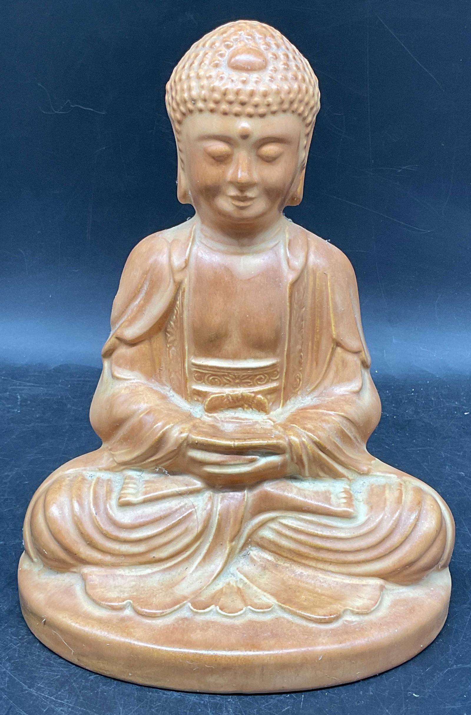 Ceramic Rustic Glaze Buddha Figurine (1 of 6)
