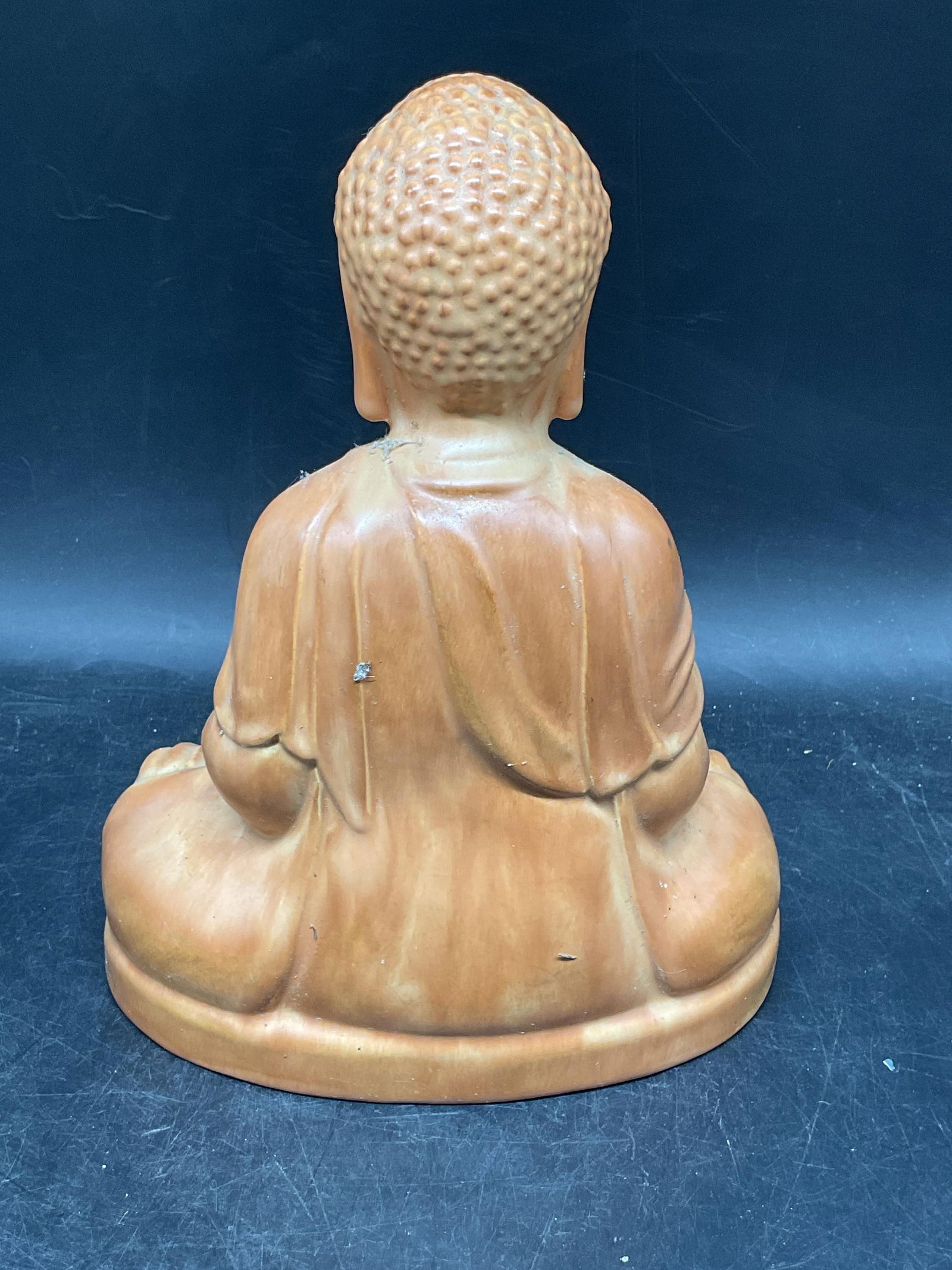 Ceramic Rustic Glaze Buddha Figurine - 4