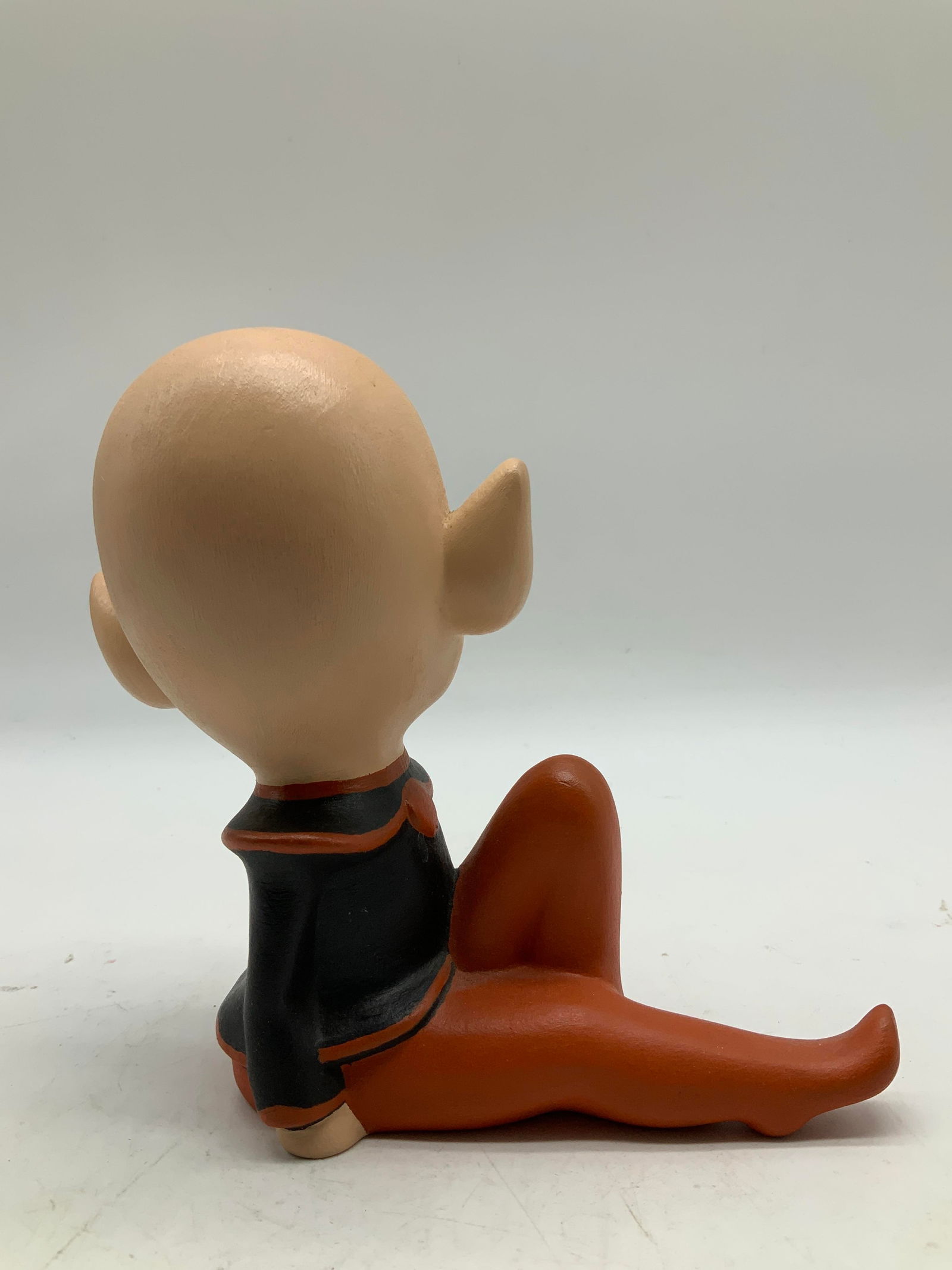 Vntg NM Ceramic Pixie Elf Figurine - 3