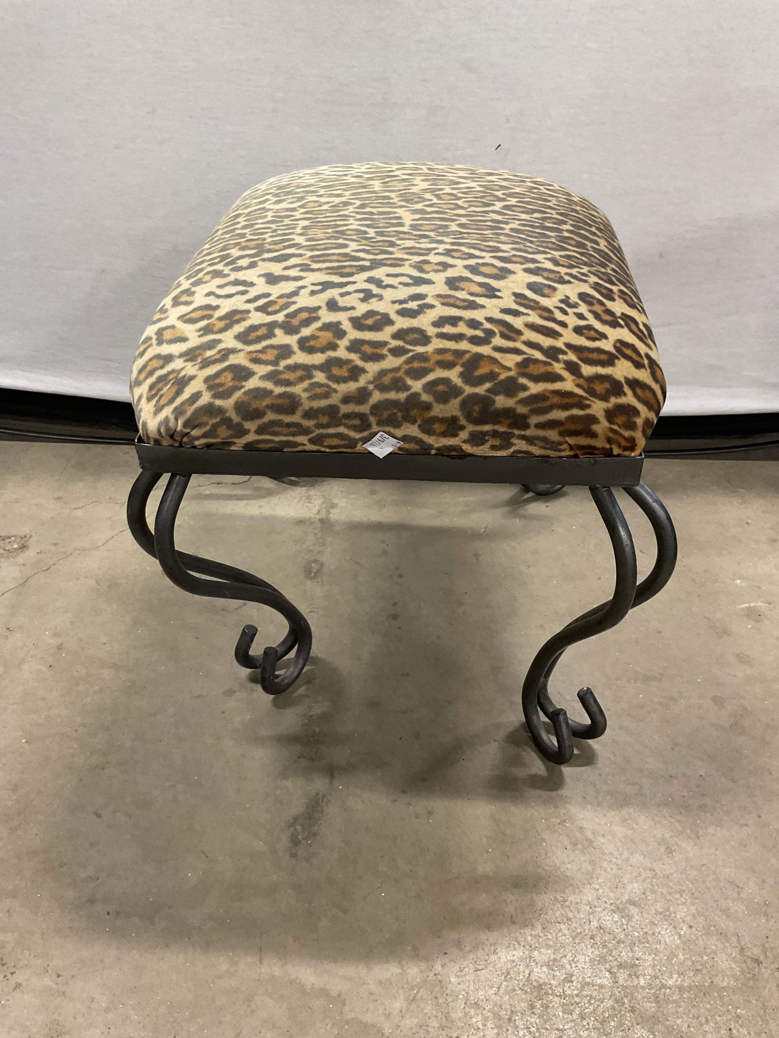 Trend Setting Designs Leopard Print Ottoman - 5