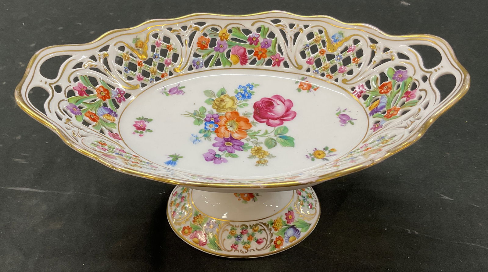 German Schumann Bavaria Dresden Pedestal Dish (1 of 10)