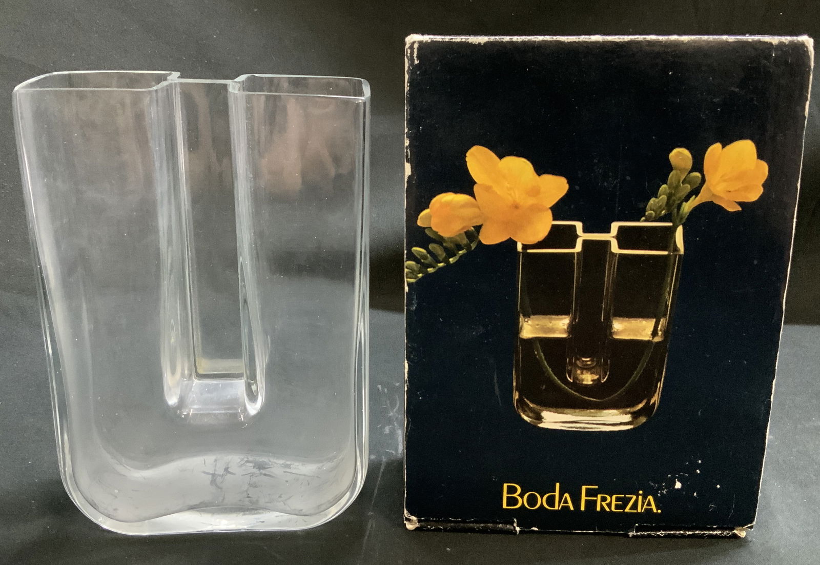 Bertil Vallien Boda Frezia Vase W Box SWEDEN (1 of 6)