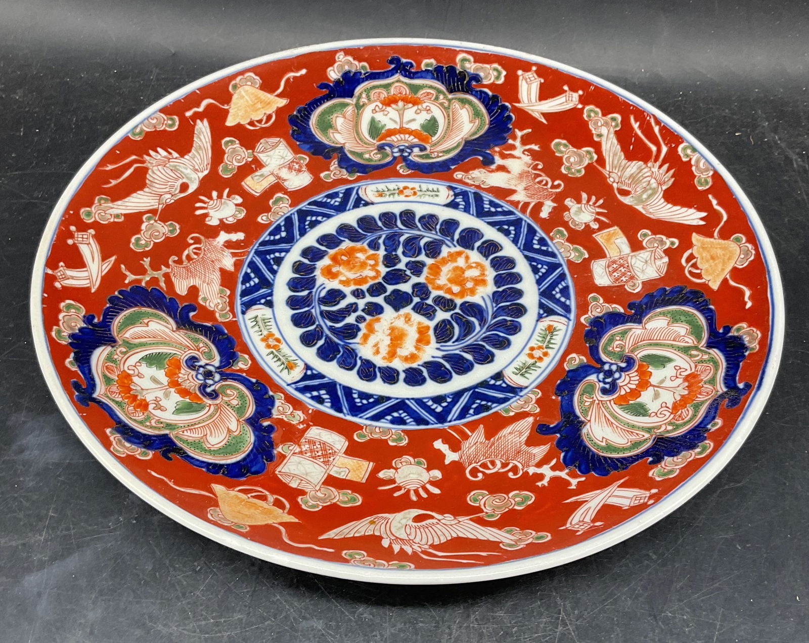 Antique Japanese Imari Porcelain Plate (1 of 6)