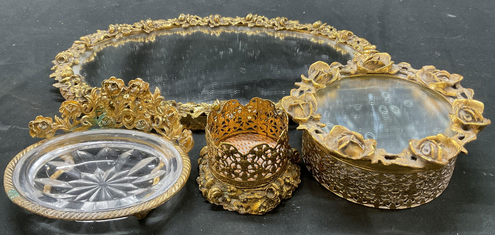 Lot 4 Hollywood Regency Style Home Accessories (1 of 20)