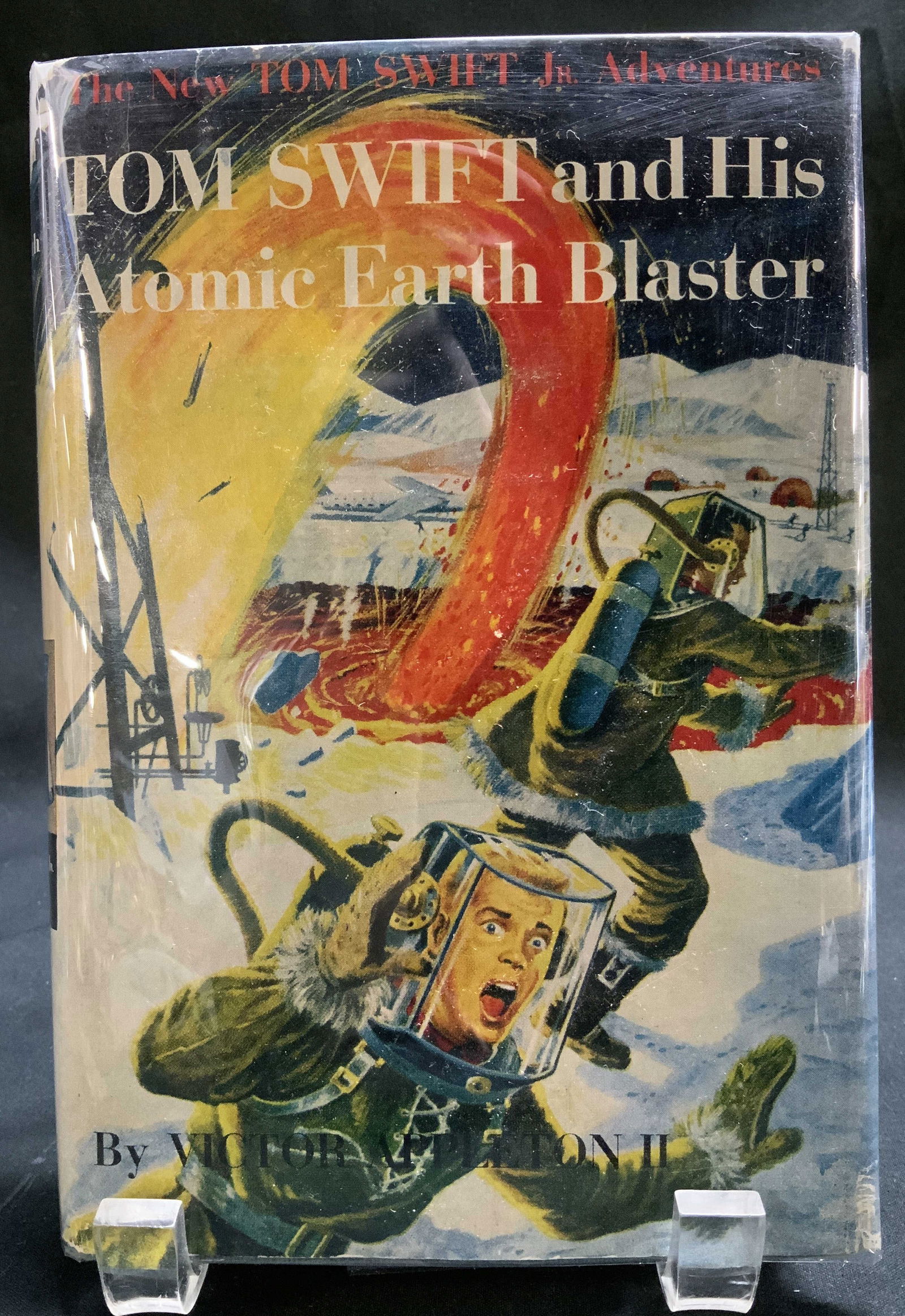 1954 Tom Swift & Earth Blaster 1st Ed Bk APPLETON (1 of 9)