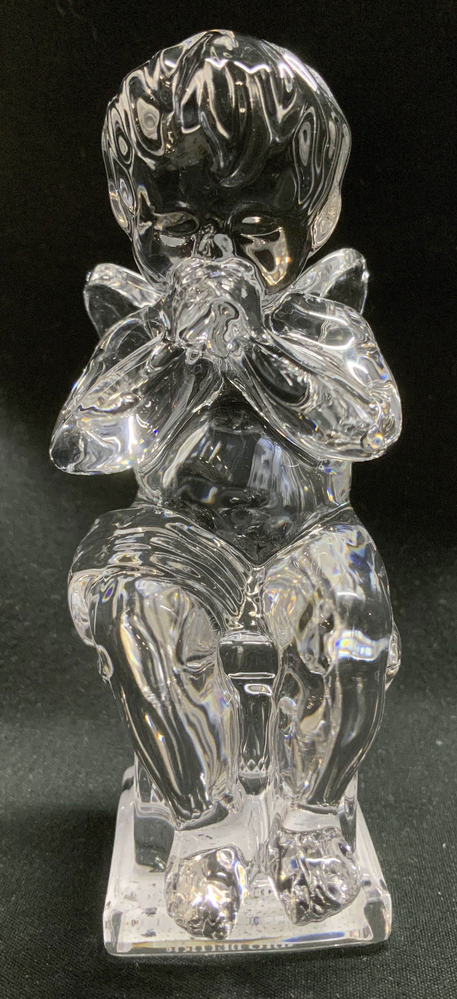 Waterford Crystal 1stEd Praying Cherub Fig GERMANY (1 of 6)