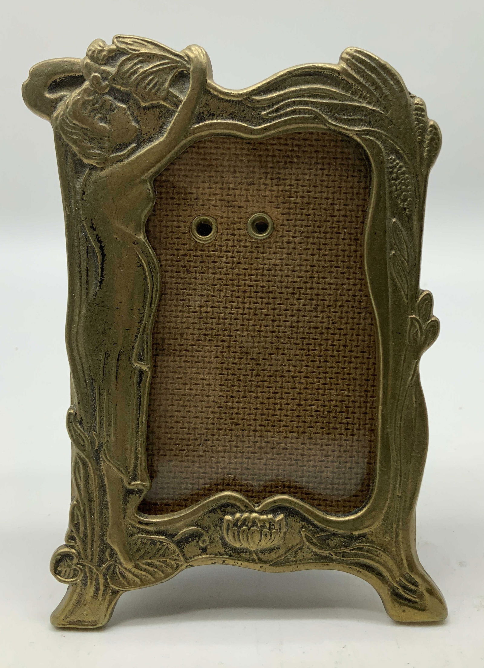 Art Nouveau Style Brass Picture Frame (1 of 6)