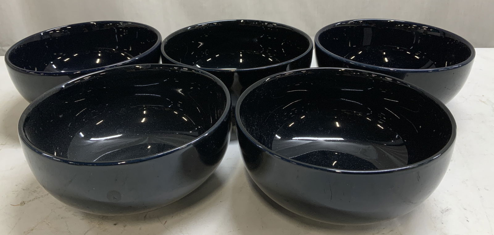Set 5 Dansk Bistro Black Bowls PORTUGAL (1 of 6)