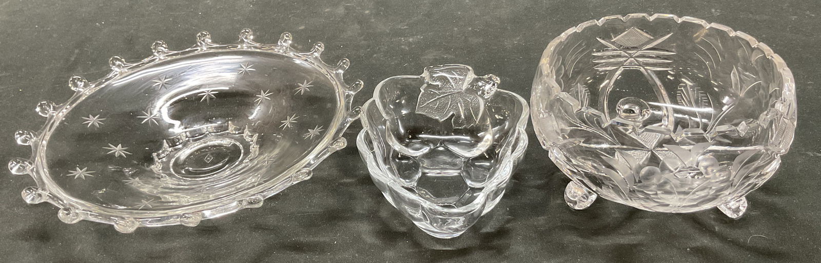 Lot 3 Vintage Glass Dishes+ (1 of 15)