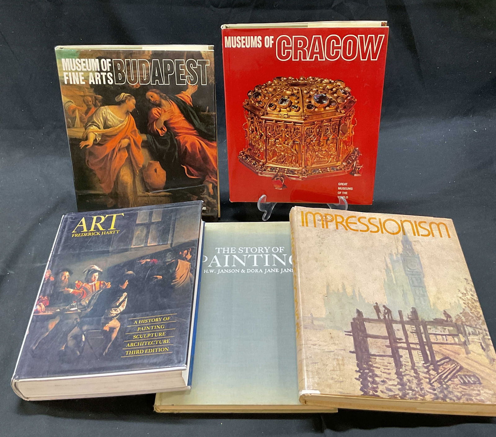 Lot 5 Art Illustrated Books Janson 1960s-80s+ (1 of 18)