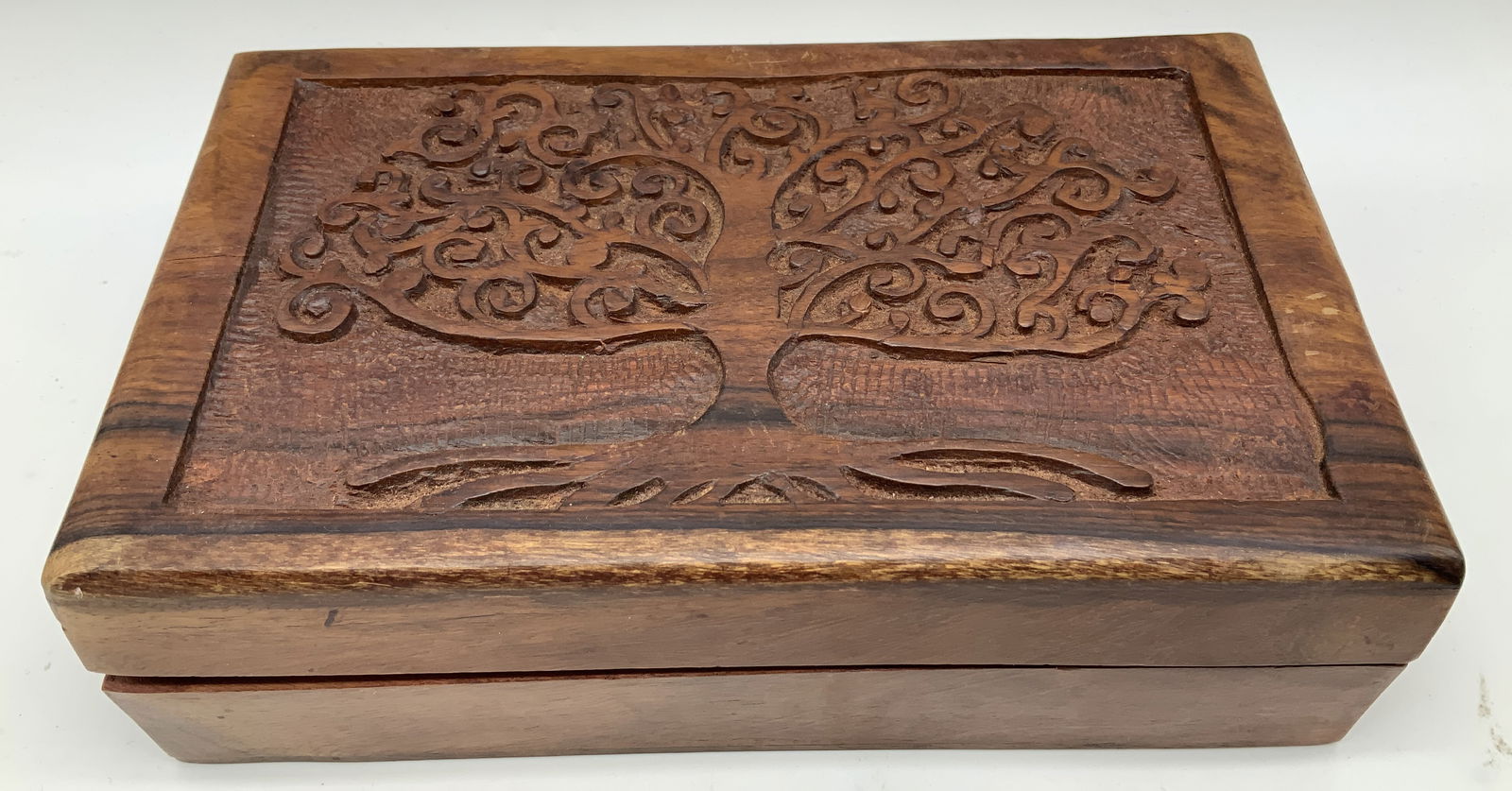 Handcrafted Tree of Life Wooden box (1 of 7)