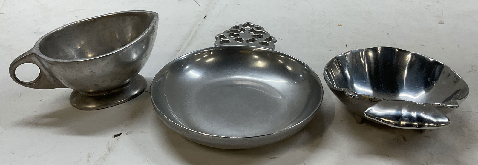 Lot 3 RWP+ Pewter Tableware USA (1 of 16)