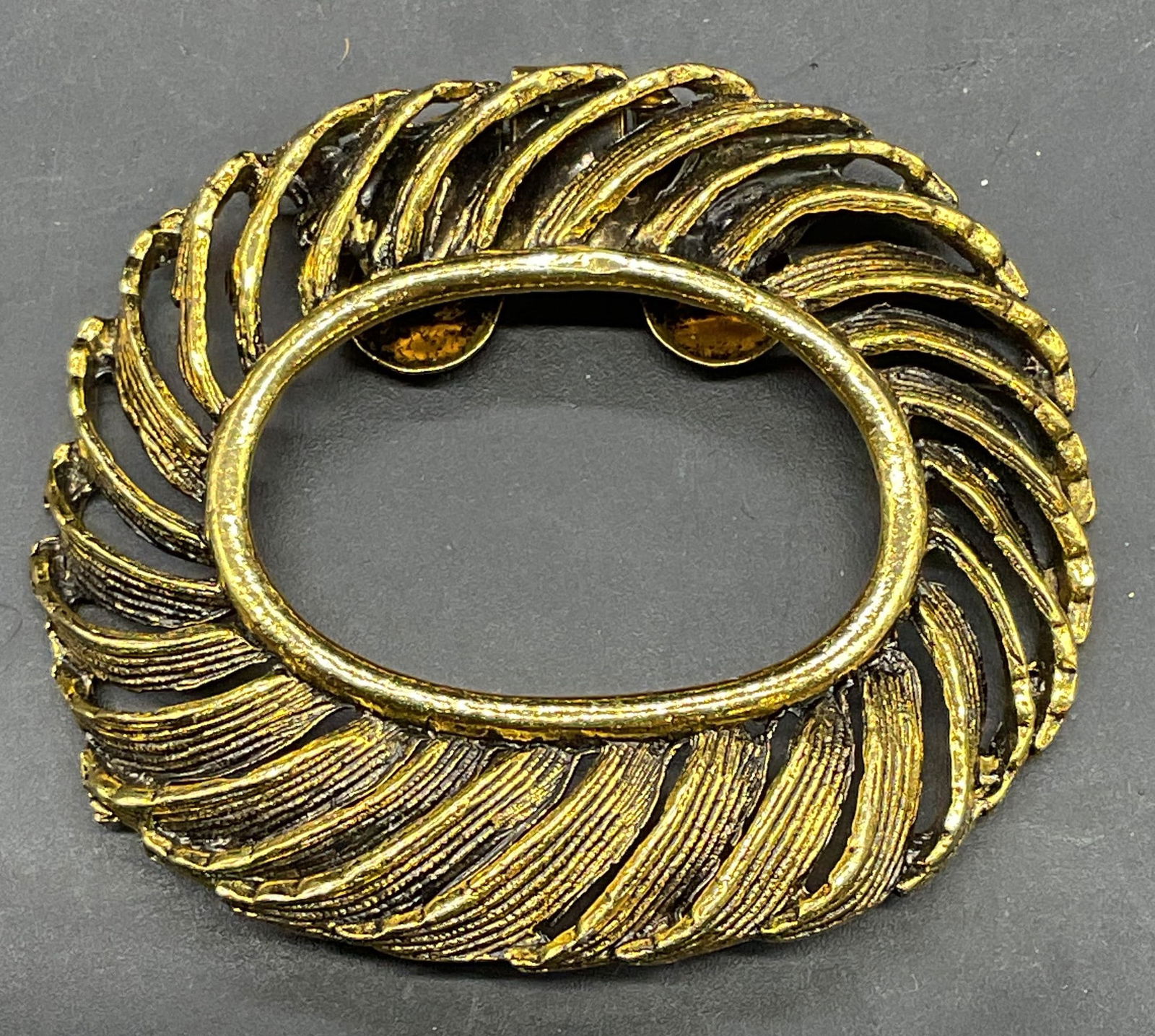 Vintage Musi Gold Tone Shoe Clip (1 of 6)