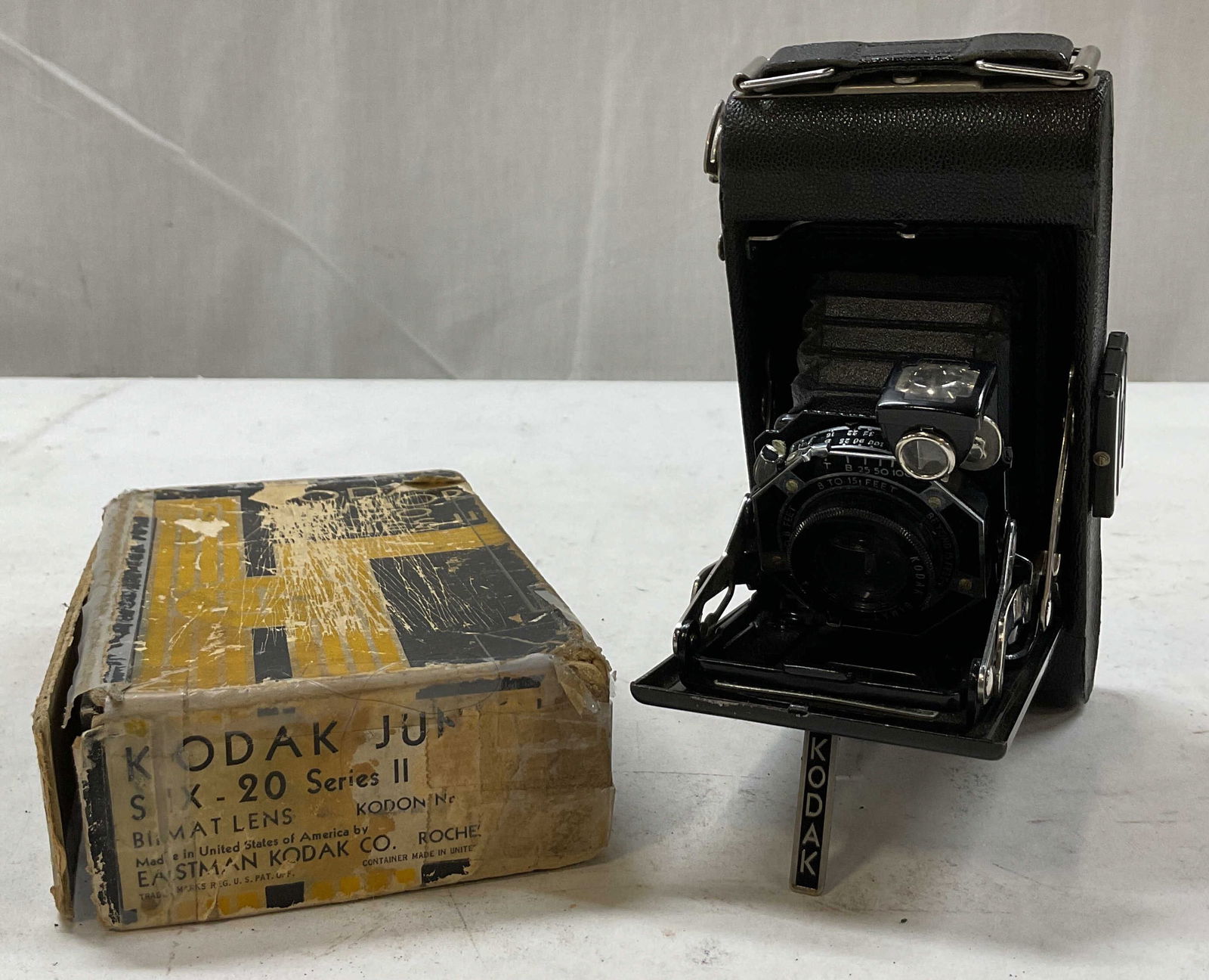 Kodak Junior Six 20 Folding Camera W Box USA (1 of 13)