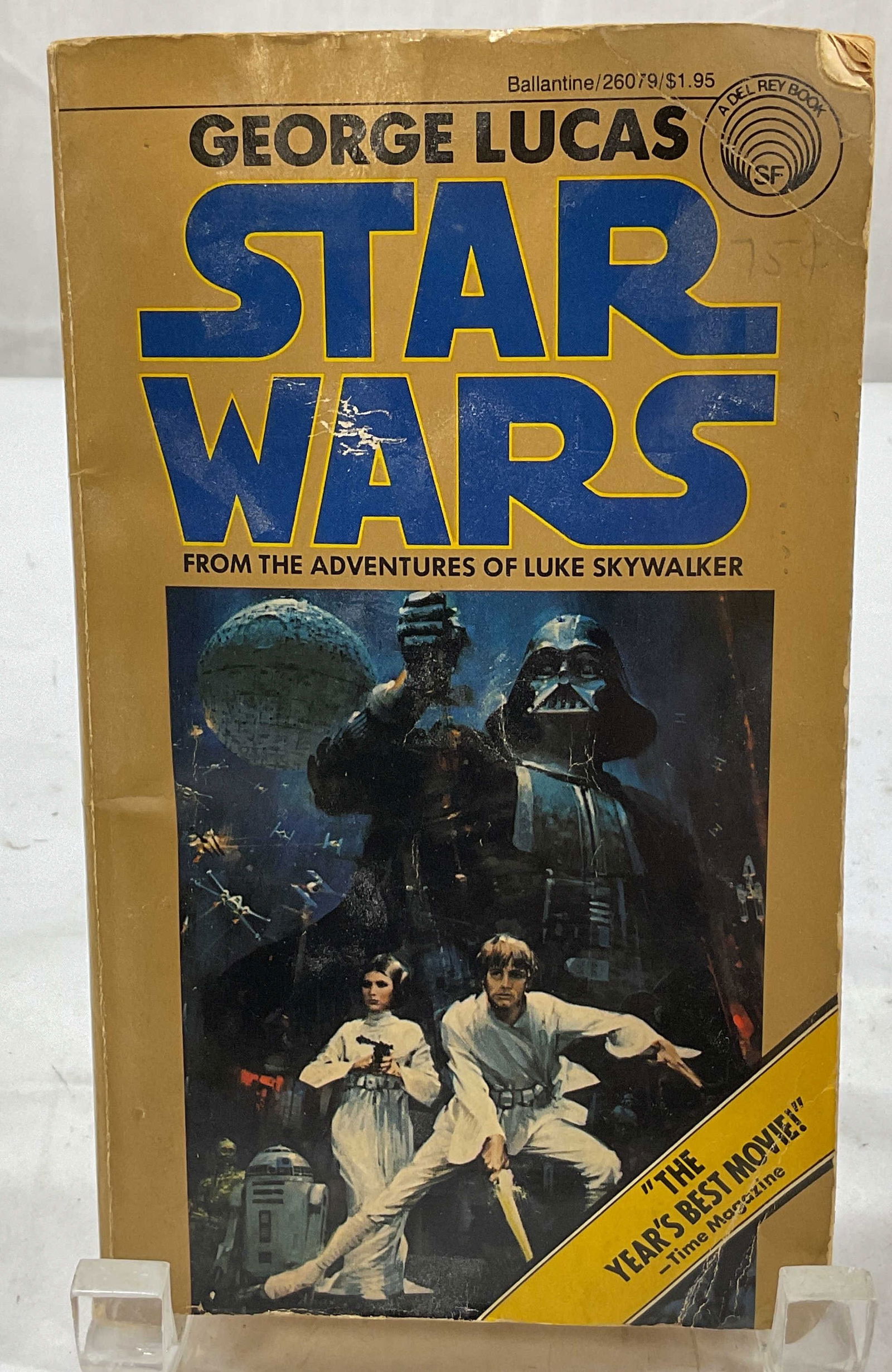1st Ed Star Wars Ad Skywalker Illus Bk Lucas 1976: First edition book. Star Wars From the Adventures of Luke Skywalker by George Lucas. A Del Ray book. Published by Ballantine Books, 1976. Soft cover book with illustrated cover. Contains illustrations