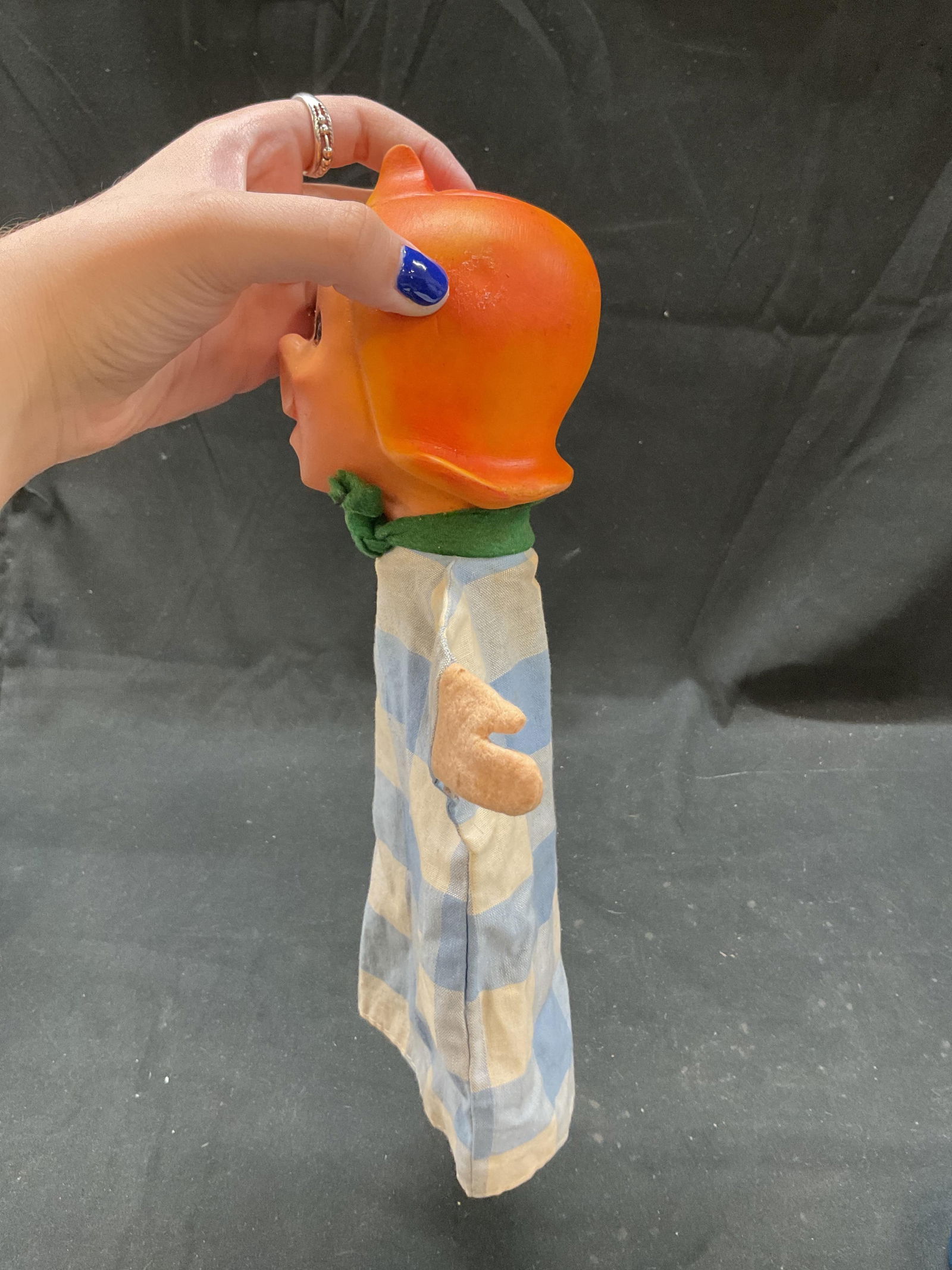 Vintage Rubber Hand Puppet - 2