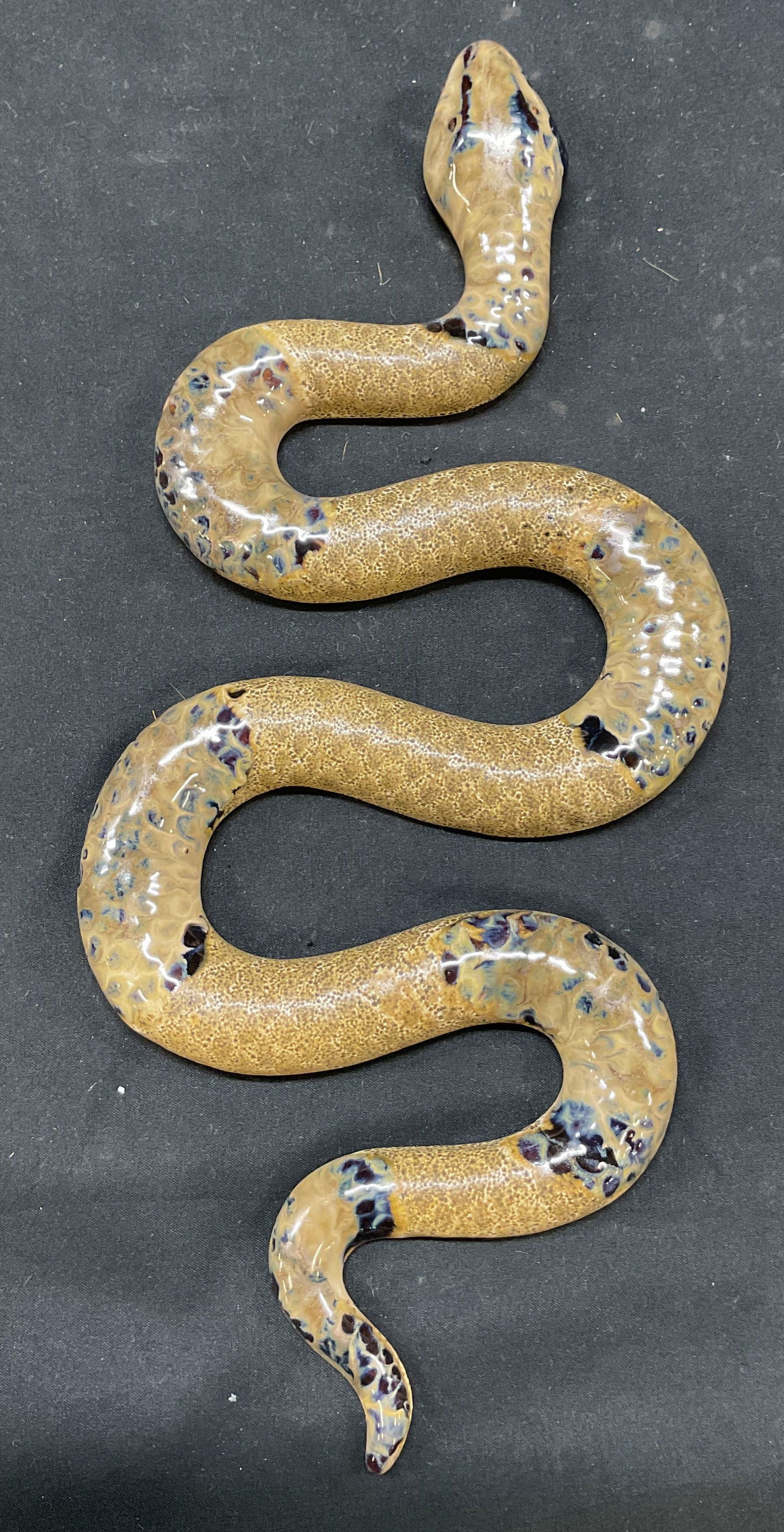 Decorative Ceramic Snake Figurine (1 of 7)