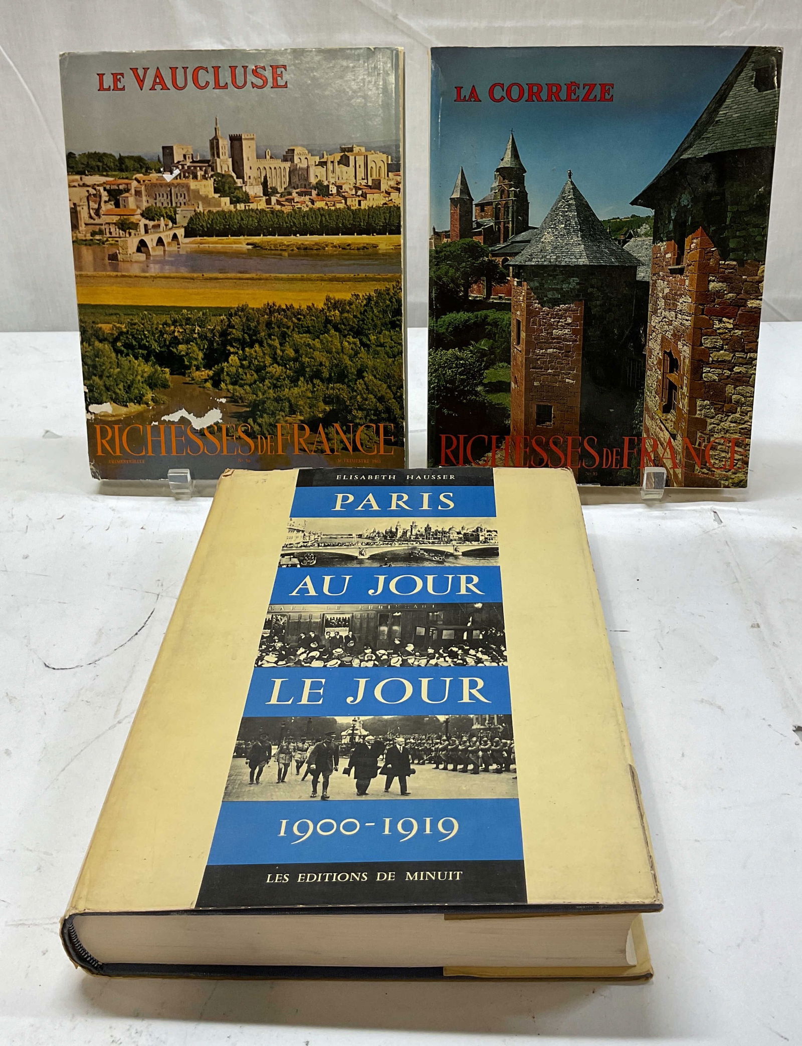 Lot 3 Illustrated France Books Hausser 1960s-70s+ (1 of 19)