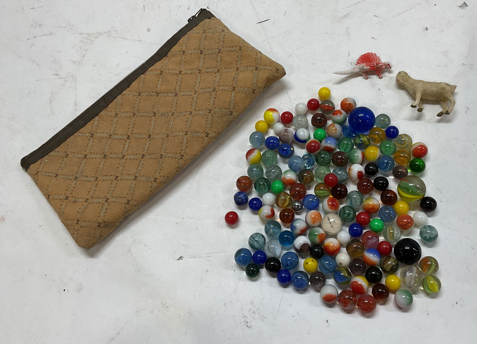 Lot 50+ Marble Collection With Bag+ (1 of 9)