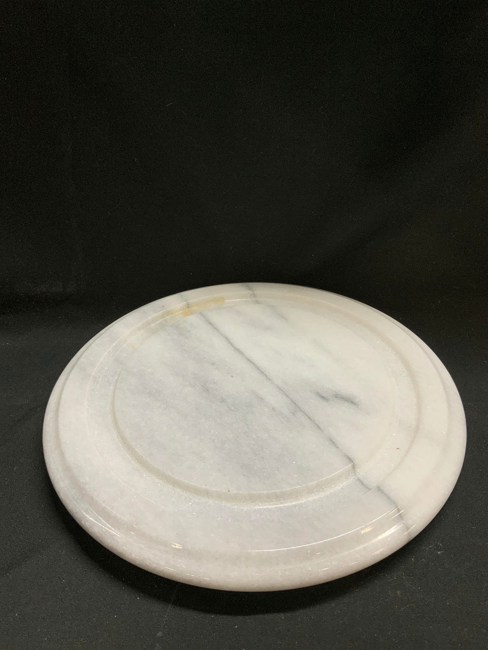 White Marble Footed Cheese Board - 2