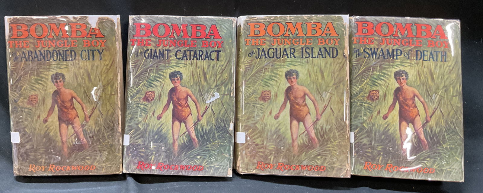 Lot 4 Bomba The Jungle Boy Bks Rockwood 1920s+ (1 of 14)