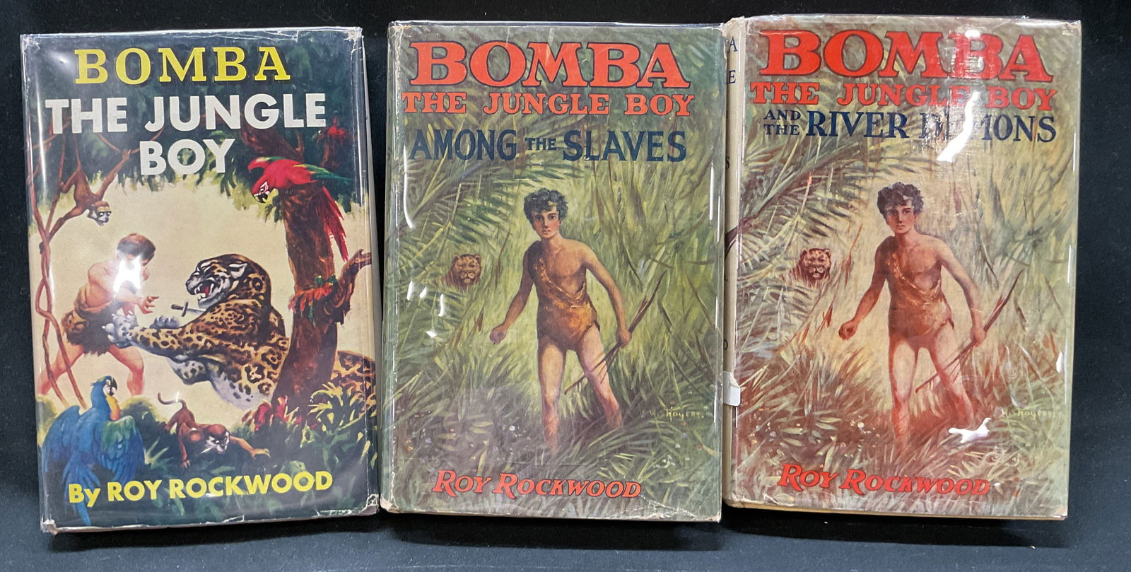 Lot 3 Bomba The Jungle Boy Bks Rockwood 1920s-30s+ (1 of 12)
