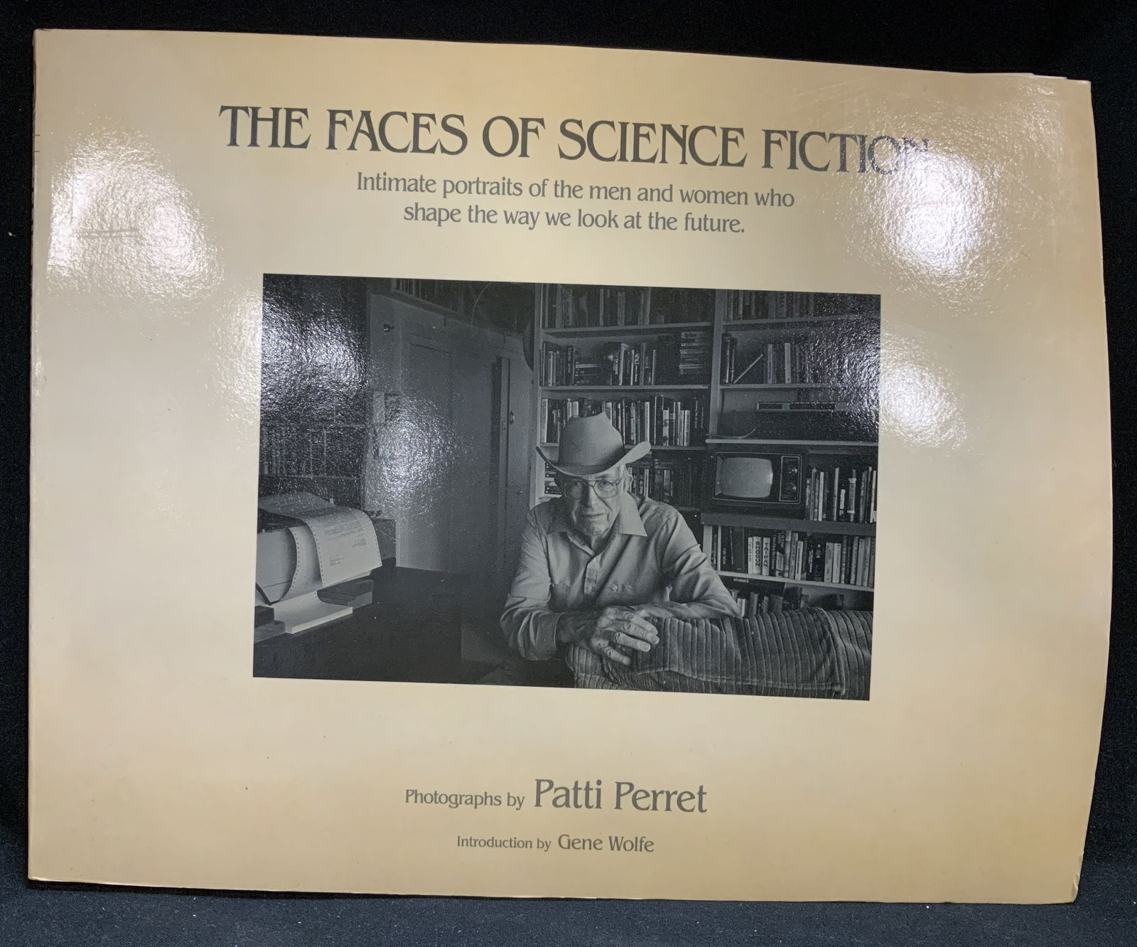 1984 Faces of SciFi Photograph 1st Print Bk PERRET (1 of 8)