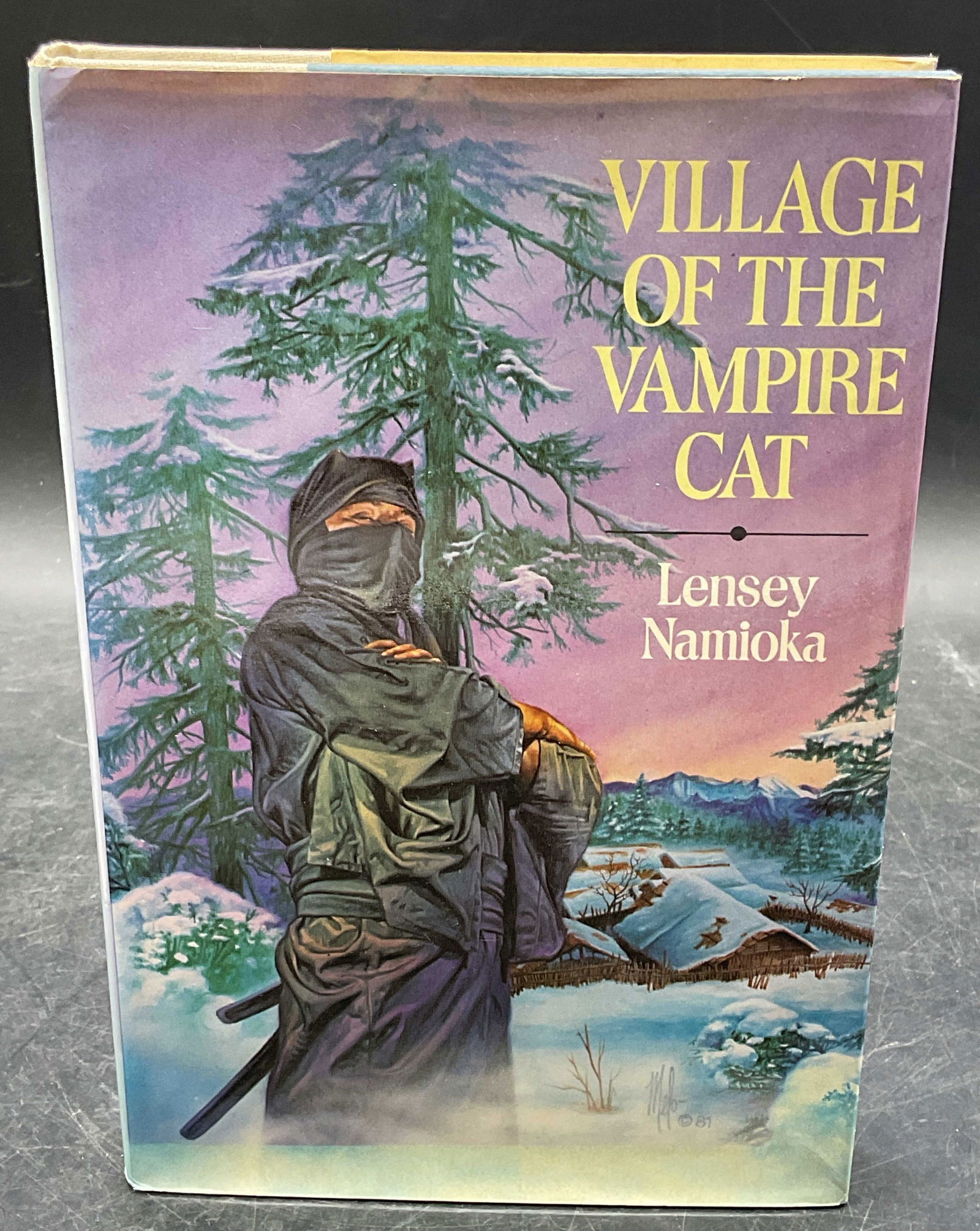 1981 Namioka Vmpire Cat 1st Print Review Copy (1 of 6)