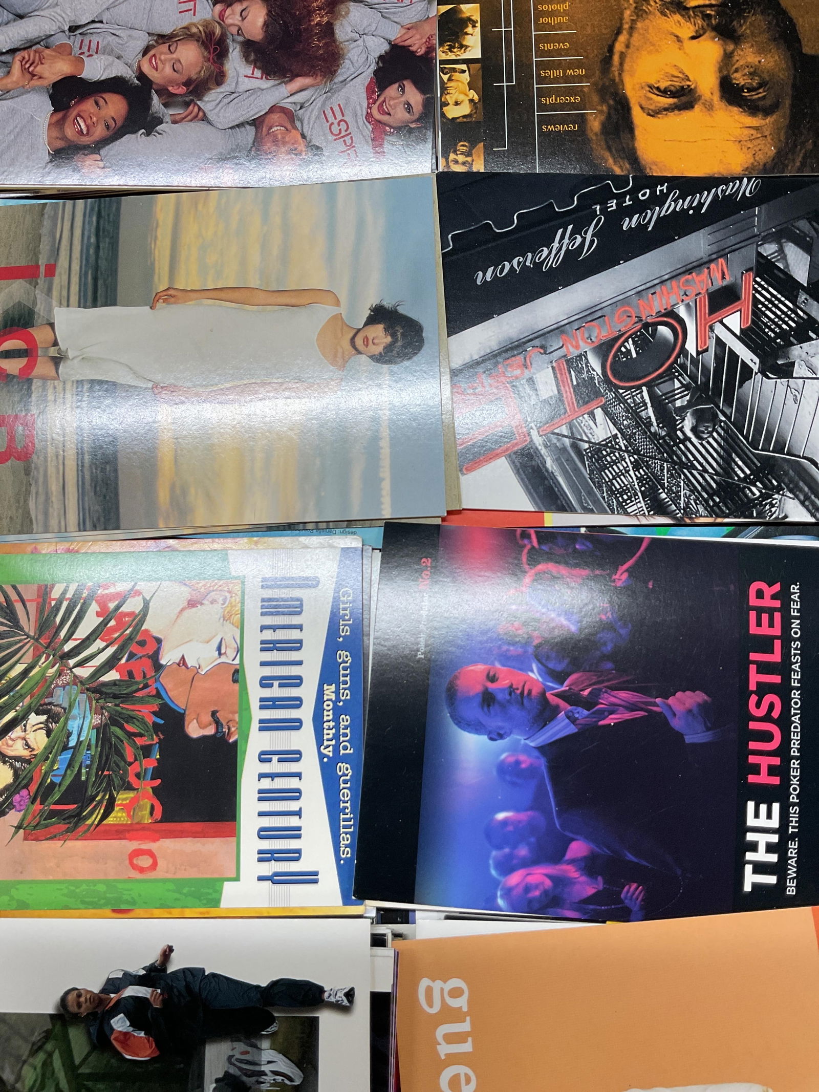 Grp Lot 60+ 1990s Assorted Advertising Postcards (1 of 12)