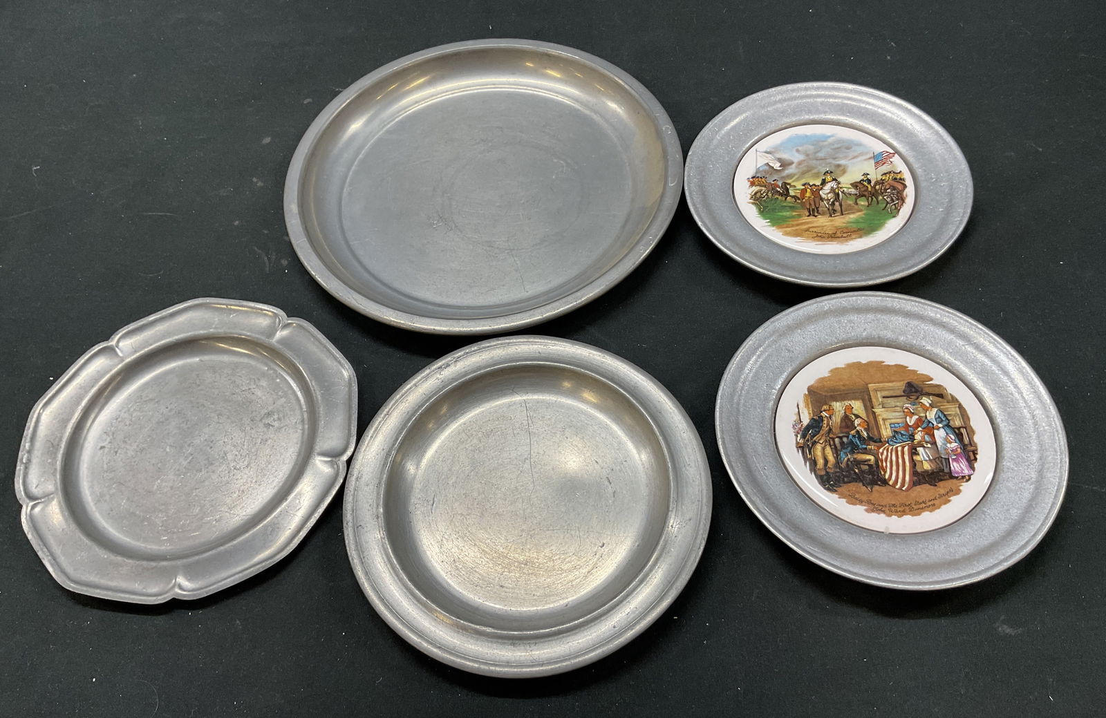 Lot 5 Carson, Woodbury Pewters+ Deco Plates (1 of 14)
