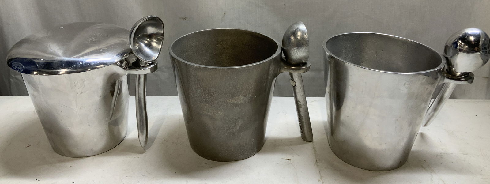 Lot 7 Lunares Silver Plated Ice Cream Server Set (1 of 6)